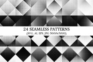 24 Seamless Halftone Square Patterns: Versatile, Scalable Textures for Designers and Brands