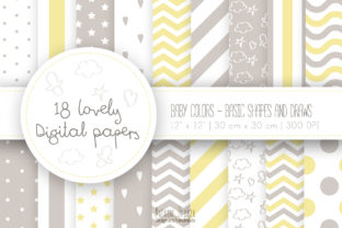 Baby Digital Paper: Soft, Joyful & Print-Ready