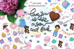Cute Valentine Pattern for Creative Projects