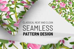 Elegantly Design Abstract Floral Design