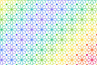 Rainbow Flower Pattern: The Timeless Ditsy Print Redefining Elegant Surface Design