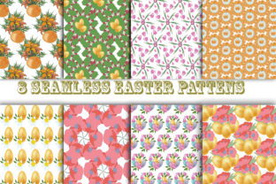 Seamless Easter Patterns for Creative Projects