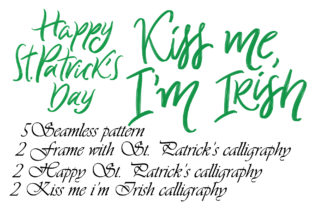 St.Patrick Pattern Collection: A Versatile Design Resource for Cultural Expression and Creative Workflow