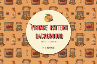 Vintage Fruit Packaging Pattern