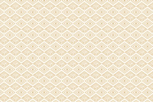 Vintage Pattern Geometric Brown